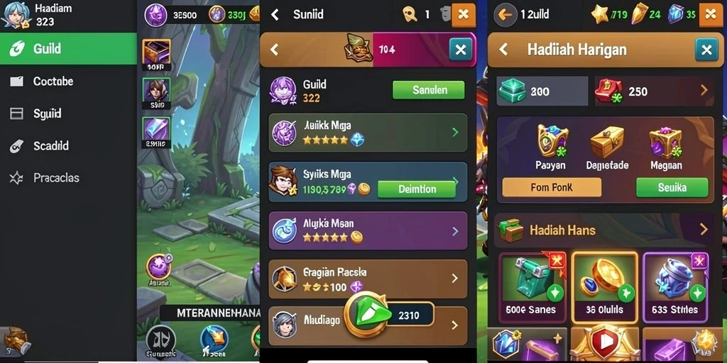 Screenshot menunjukkan aksi seru penjelajahan luar angkasa.