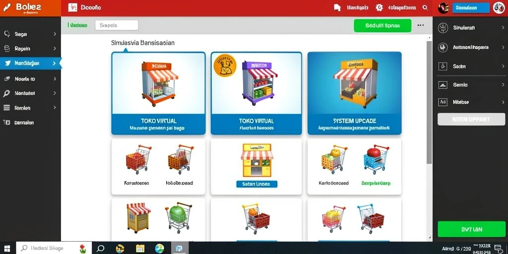 Tampilan antarmuka yang intuitif dan mudah digunakan.