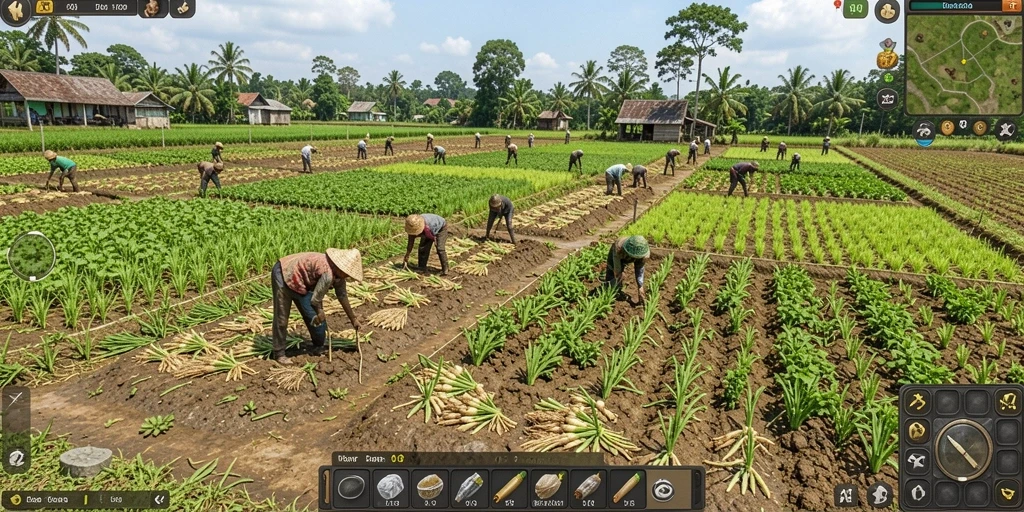 Tampilan antarmuka aplikasi yang menarik dan user-friendly.