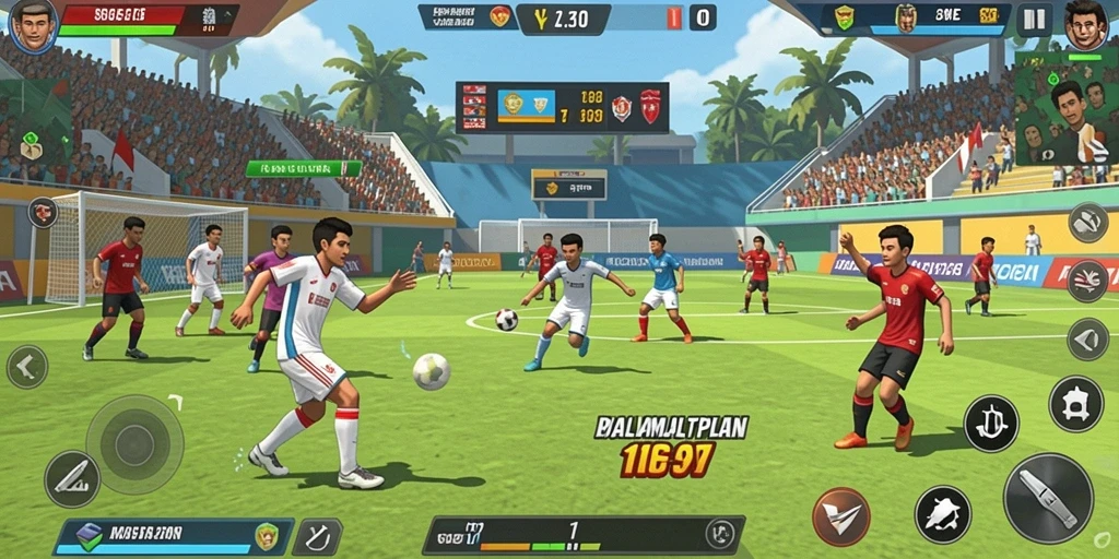 Screenshot menampilkan tampilan antarmuka pengguna yang menarik.