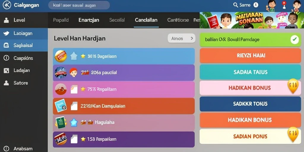 Tampilan antarmuka yang intuitif dan modern.