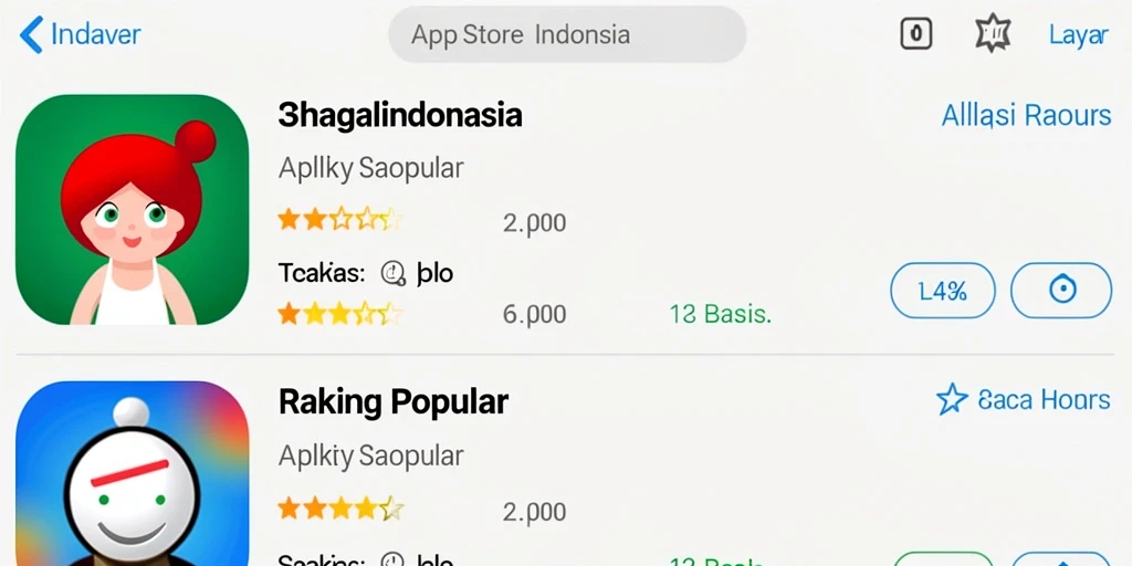 Tampilan awal aplikasi BATA123 yang menarik.