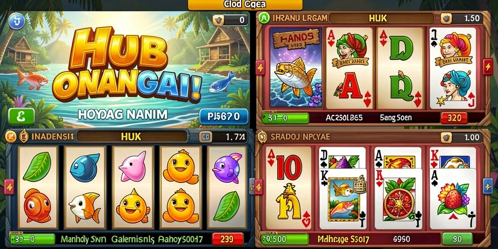 Tampilan awal aplikasi dengan desain yang menarik.