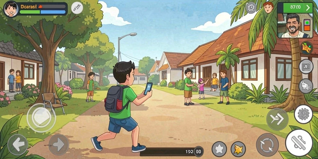 Tampilan utama aplikasi EXOTOTO yang menarik.
