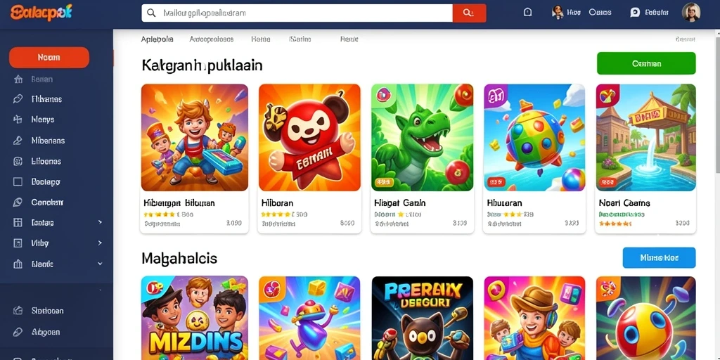 Tampilan antarmuka yang menarik dan mudah dinavigasi.