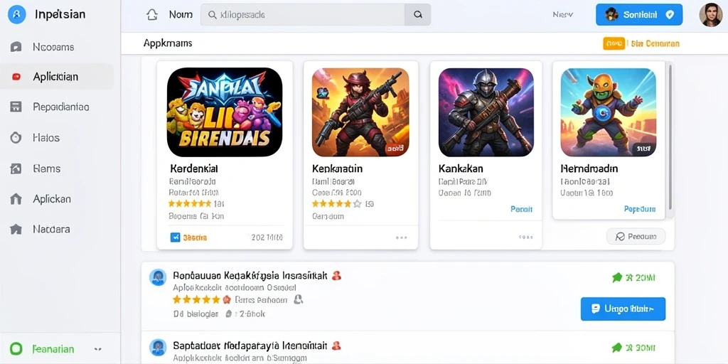 Tampilan antarmuka yang bersih dan intuitif.