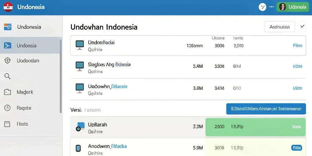 Tampilan interaktif dari antarmuka pengguna.