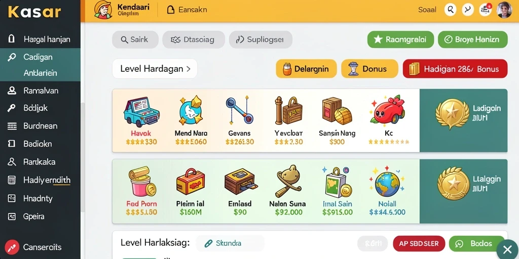 Tampilan antarmuka JUARA666 yang modern dan user-friendly.