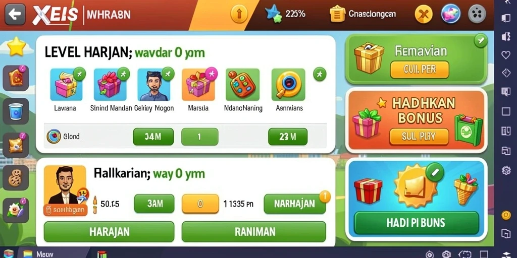Tampilan antarmuka yang intuitif dan menarik.