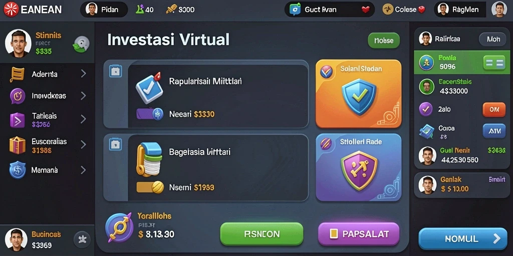 Tampilan antarmuka yang user-friendly.