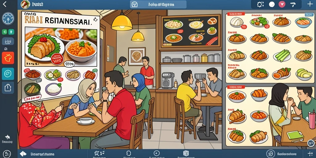Tampilan antarmuka yang menarik dan user-friendly.