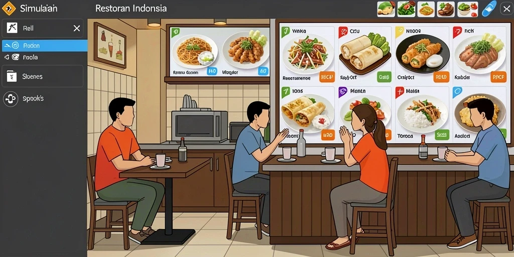 Tampilan antarmuka yang menarik dan user-friendly.