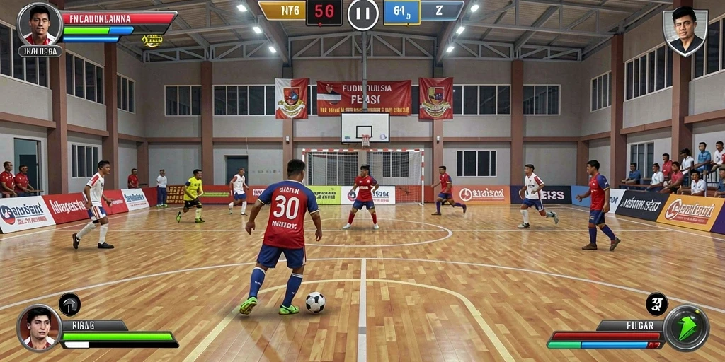 Tampilan antarmuka yang intuitif dan menarik.