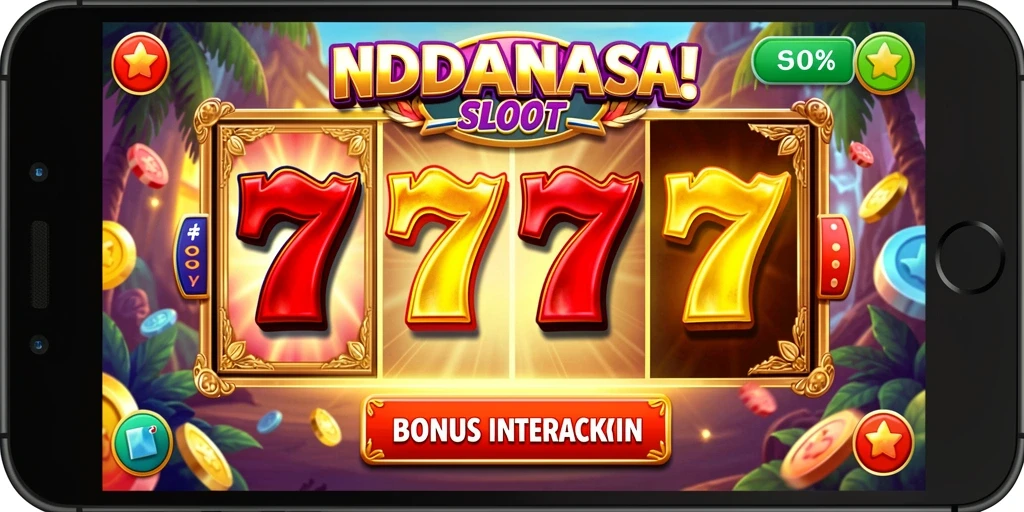 Tampilan awal game yang menarik dan intuitif.