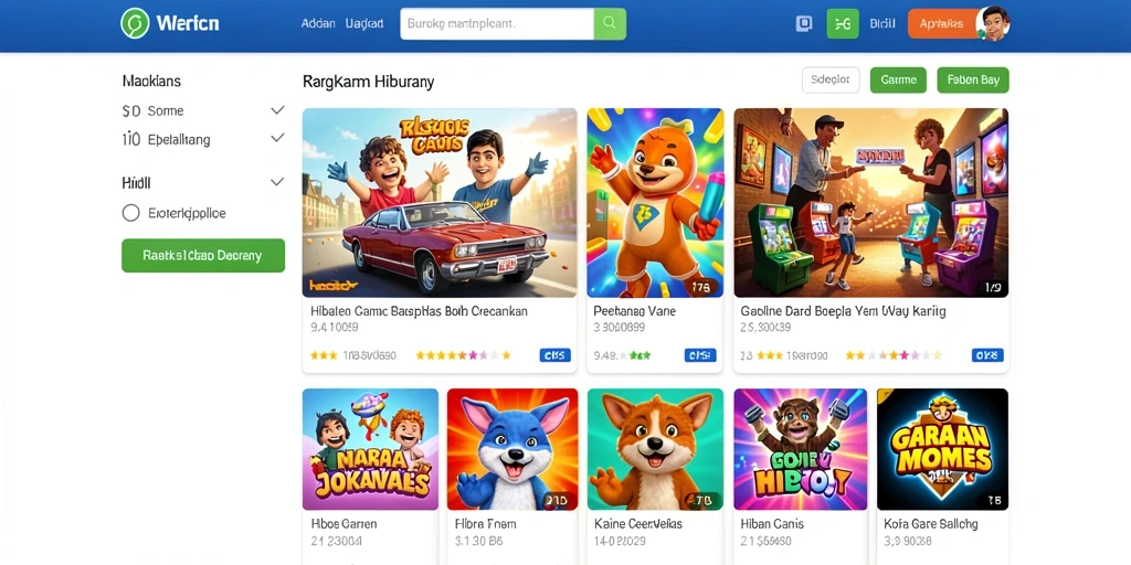Tampilan antarmuka yang modern dan user-friendly.