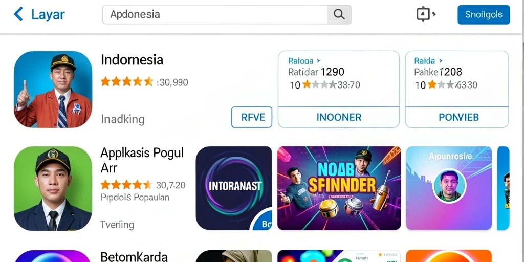 Tampilan antarmuka yang menarik dan mudah digunakan.