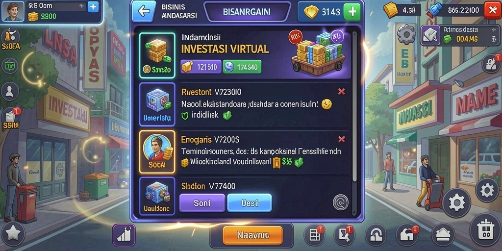 Tampilan permainan slot yang menarik dan penuh warna.