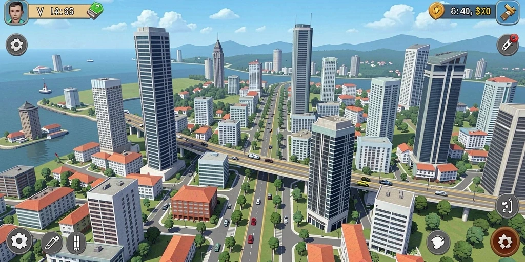 Tampilan utama dengan berbagai pilihan permainan judi.