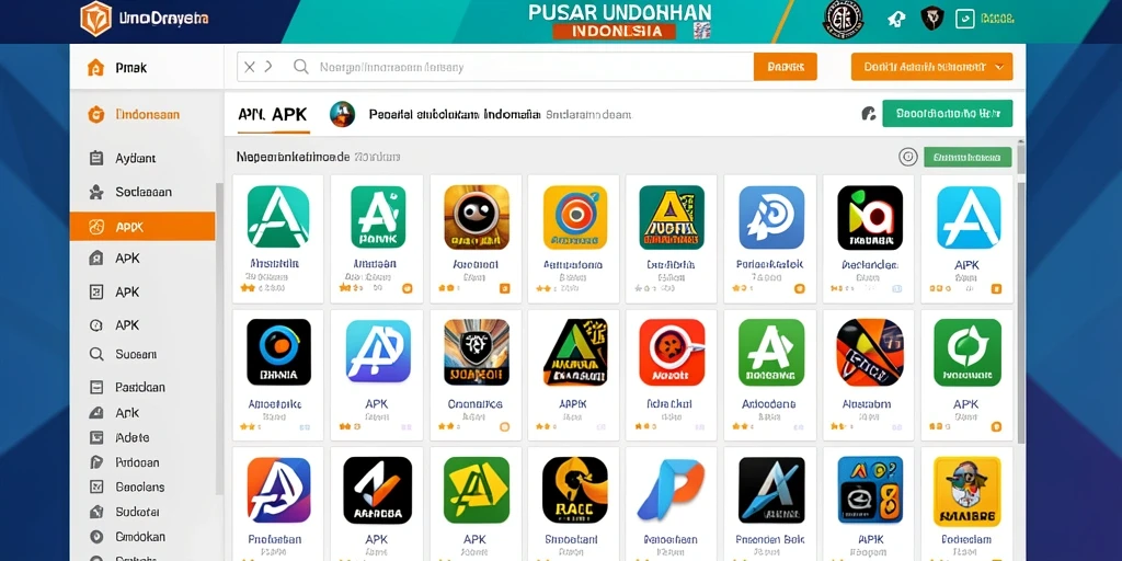 Tampilan antarmuka yang menarik dan modern.